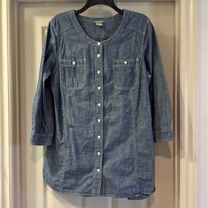 Denim tunic